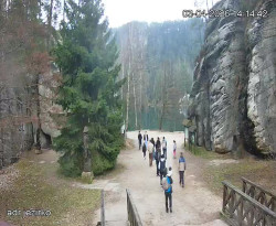 Vstup do skal, Pískovna