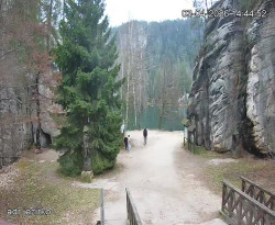 Vstup do skal, Pískovna