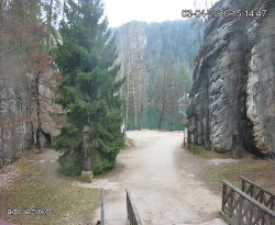 Vstup do skal, Pískovna