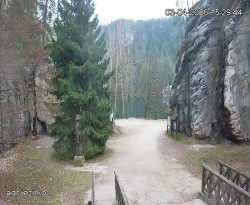 Vstup do skal, Pískovna