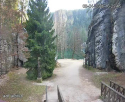 Vstup do skal, Pískovna