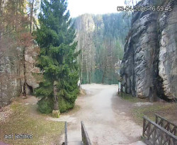 Vstup do skal, Pískovna