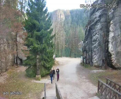 Vstup do skal, Pískovna