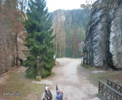 Vstup do skal, Pískovna