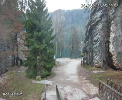 Vstup do skal, Pískovna