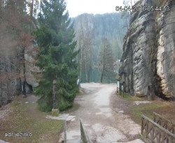 Vstup do skal, Pískovna