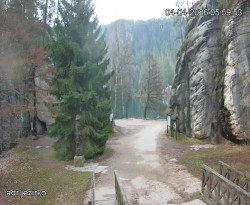 Vstup do skal, Pískovna