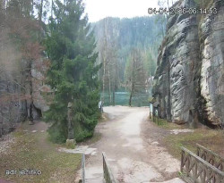 Vstup do skal, Pískovna