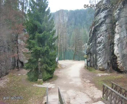 Vstup do skal, Pískovna