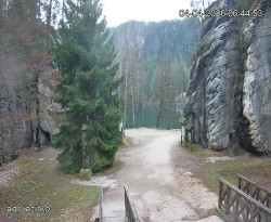 Vstup do skal, Pískovna