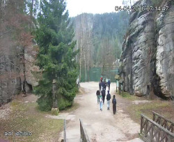 Vstup do skal, Pískovna