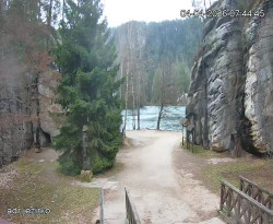 Vstup do skal, Pískovna