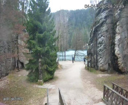 Vstup do skal, Pískovna