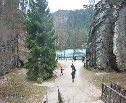 Vstup do skal, Pískovna