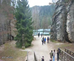 Vstup do skal, Pískovna