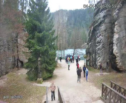 Vstup do skal, Pískovna