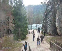 Vstup do skal, Pískovna