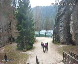 Vstup do skal, Pískovna