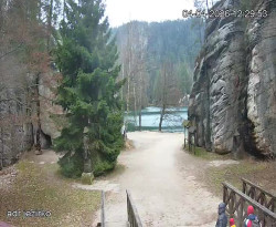 Vstup do skal, Pískovna