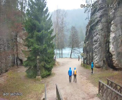 Vstup do skal, Pískovna