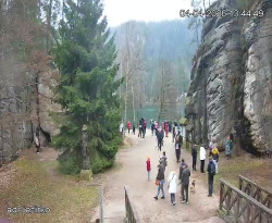 Vstup do skal, Pískovna