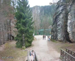 Vstup do skal, Pískovna