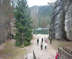 Vstup do skal, Pískovna