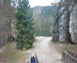 Vstup do skal, Pískovna