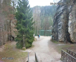 Vstup do skal, Pískovna