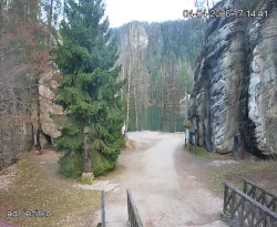 Vstup do skal, Pískovna