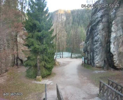 Vstup do skal, Pískovna