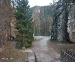 Vstup do skal, Pískovna