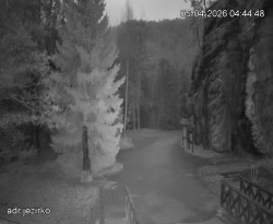 Vstup do skal, Pískovna