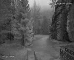 Vstup do skal, Pískovna