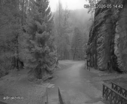 Vstup do skal, Pískovna