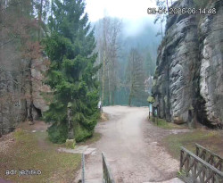 Vstup do skal, Pískovna