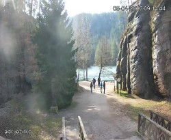 Vstup do skal, Pískovna