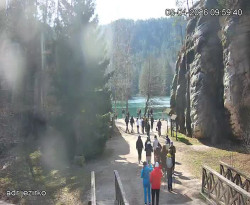 Vstup do skal, Pískovna