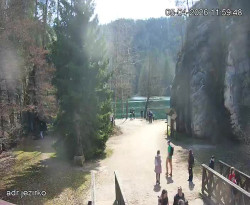 Vstup do skal, Pískovna