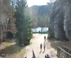 Vstup do skal, Pískovna