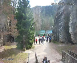 Vstup do skal, Pískovna