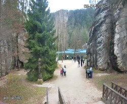 Vstup do skal, Pískovna