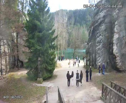 Vstup do skal, Pískovna