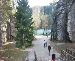 Vstup do skal, Pískovna