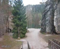 Vstup do skal, Pískovna