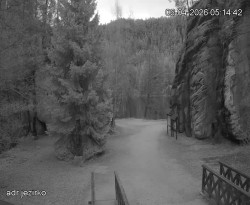 Vstup do skal, Pískovna