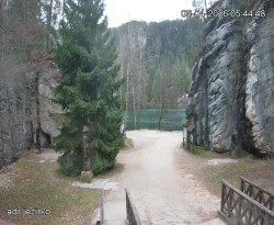 Vstup do skal, Pískovna