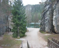 Vstup do skal, Pískovna