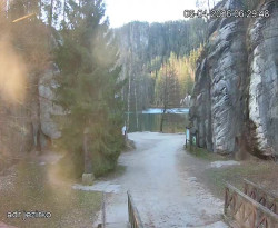 Vstup do skal, Pískovna