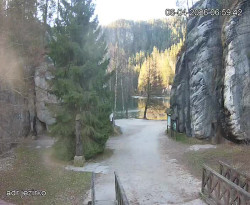 Vstup do skal, Pískovna